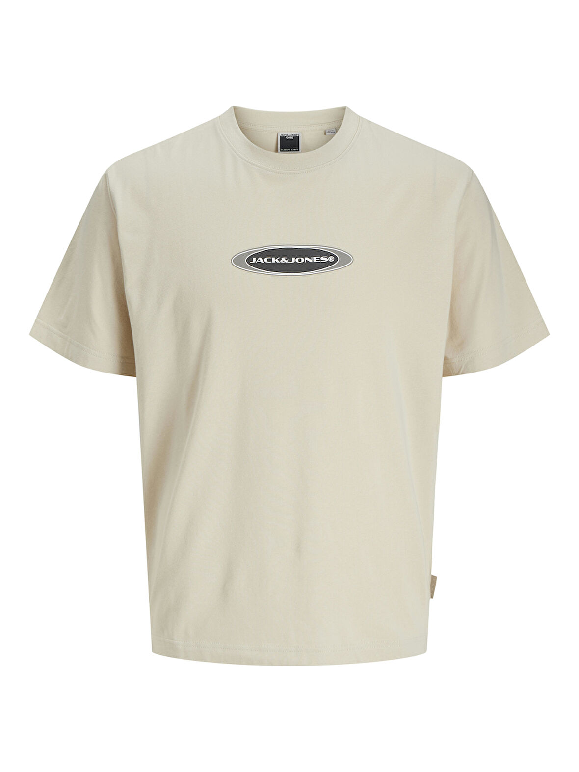 JCOPACER BRANDING PRINT TEE SS CREW NECK Moonbeam
