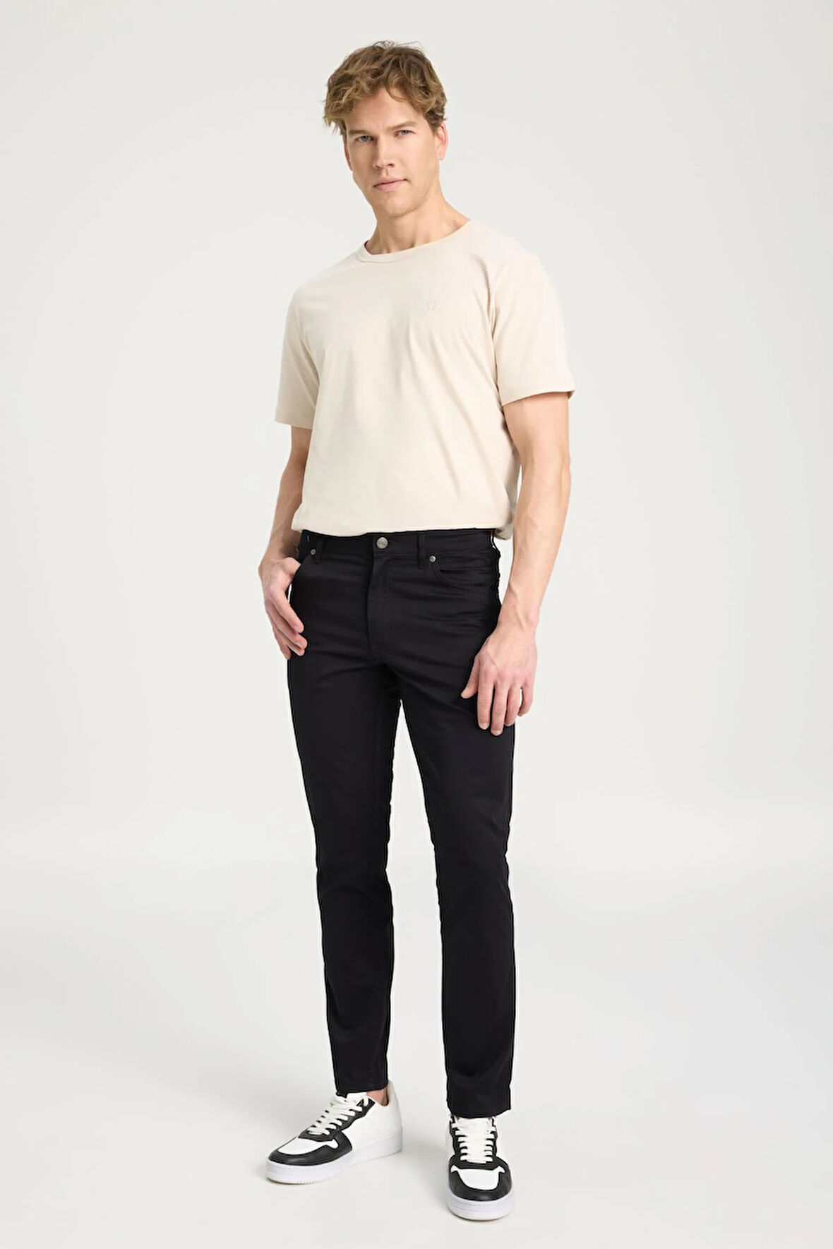 Texas Slim Pantolon Black