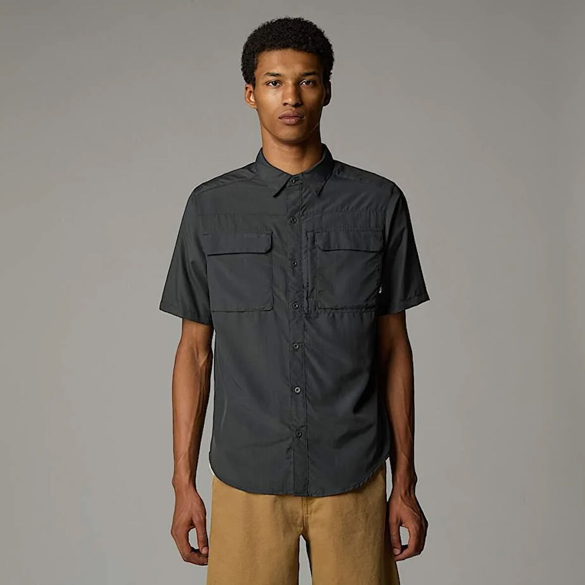 M S/S SEQUOIA SHIRT GREY