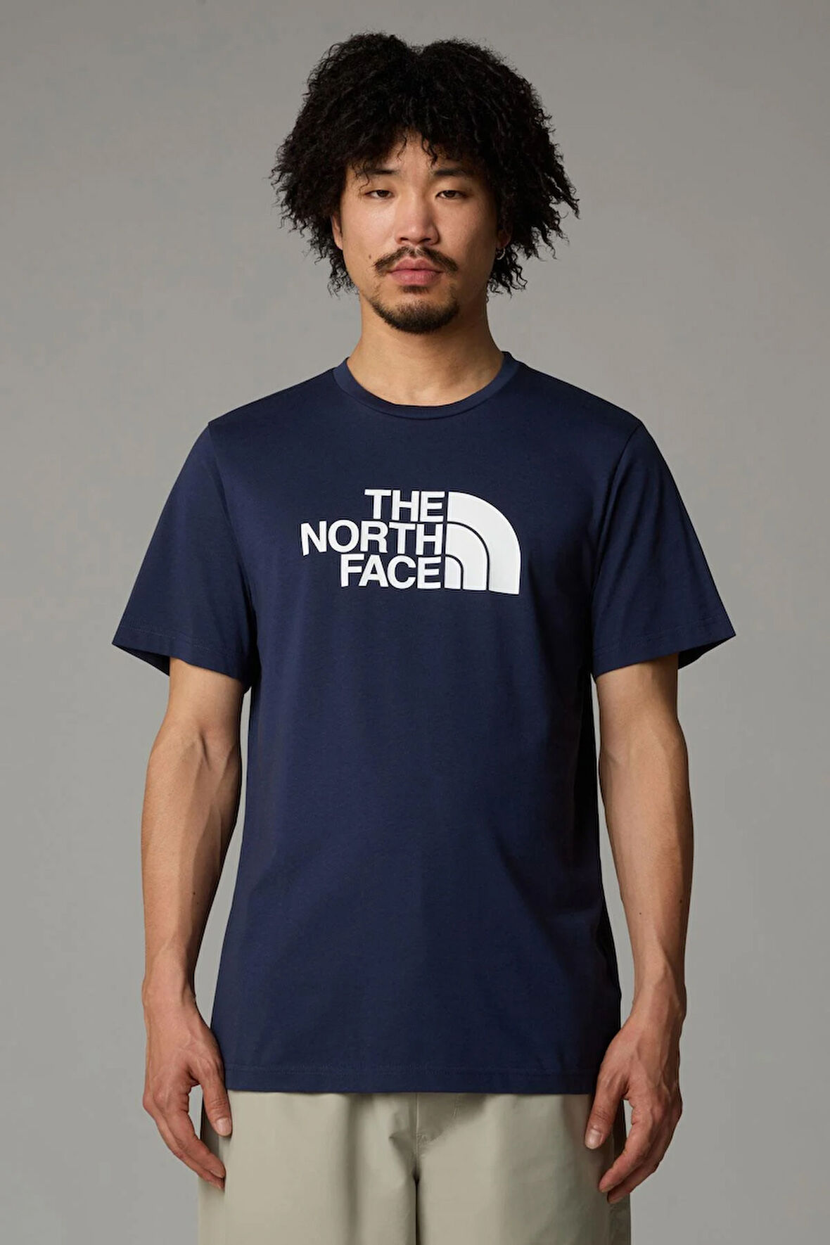 M SS EASY TEE Summit Navy