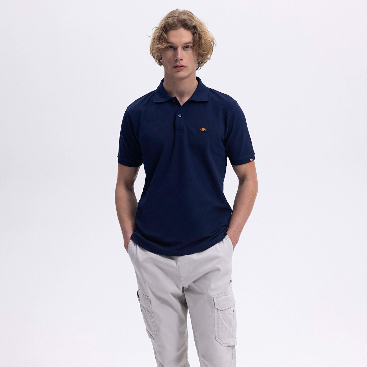 Ellesse Erkek Polo Tişört EM460-NV Navy