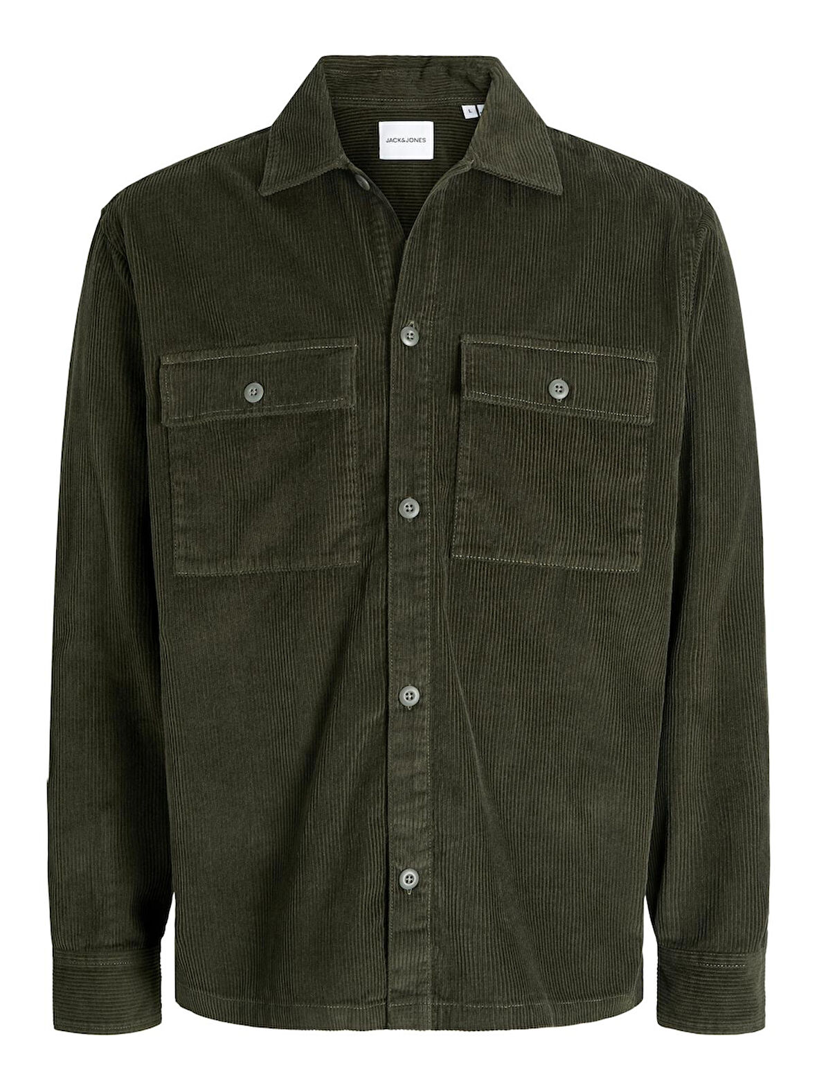 JJEPERFECT CORDUROY OVERSHIRT LS SN Rosin