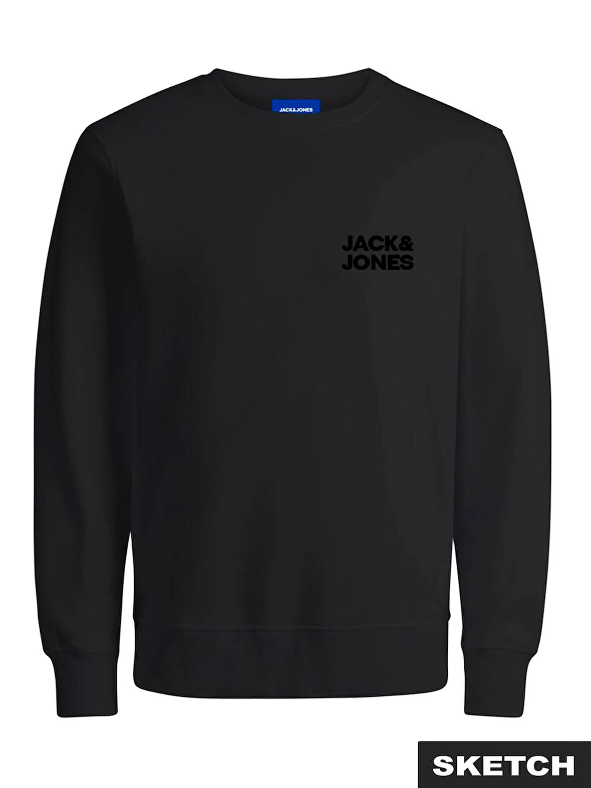 JORLOGO SWEAT CREW NECK TR SS25 Black