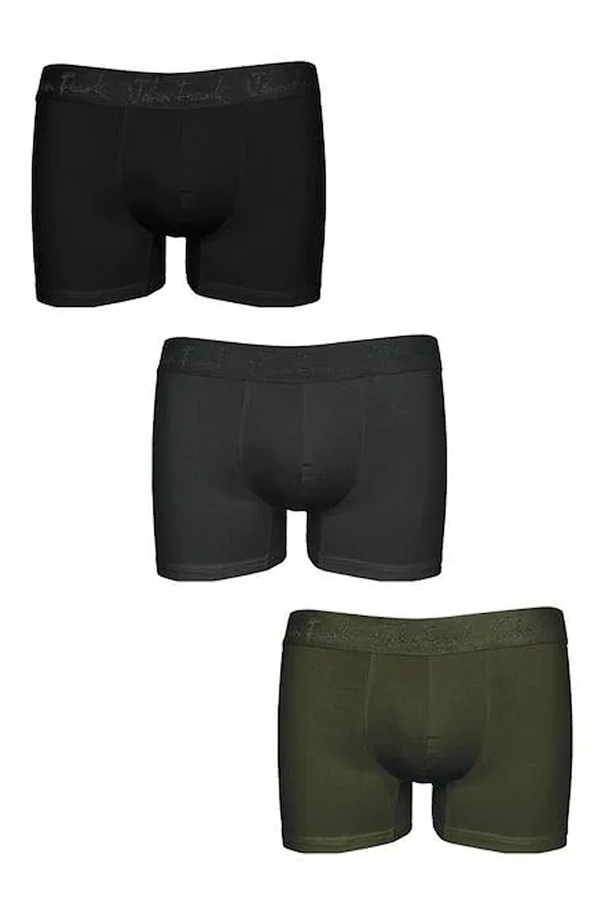 JOHN FRANK ÜÇLÜ MODAL BOXER Multicolor