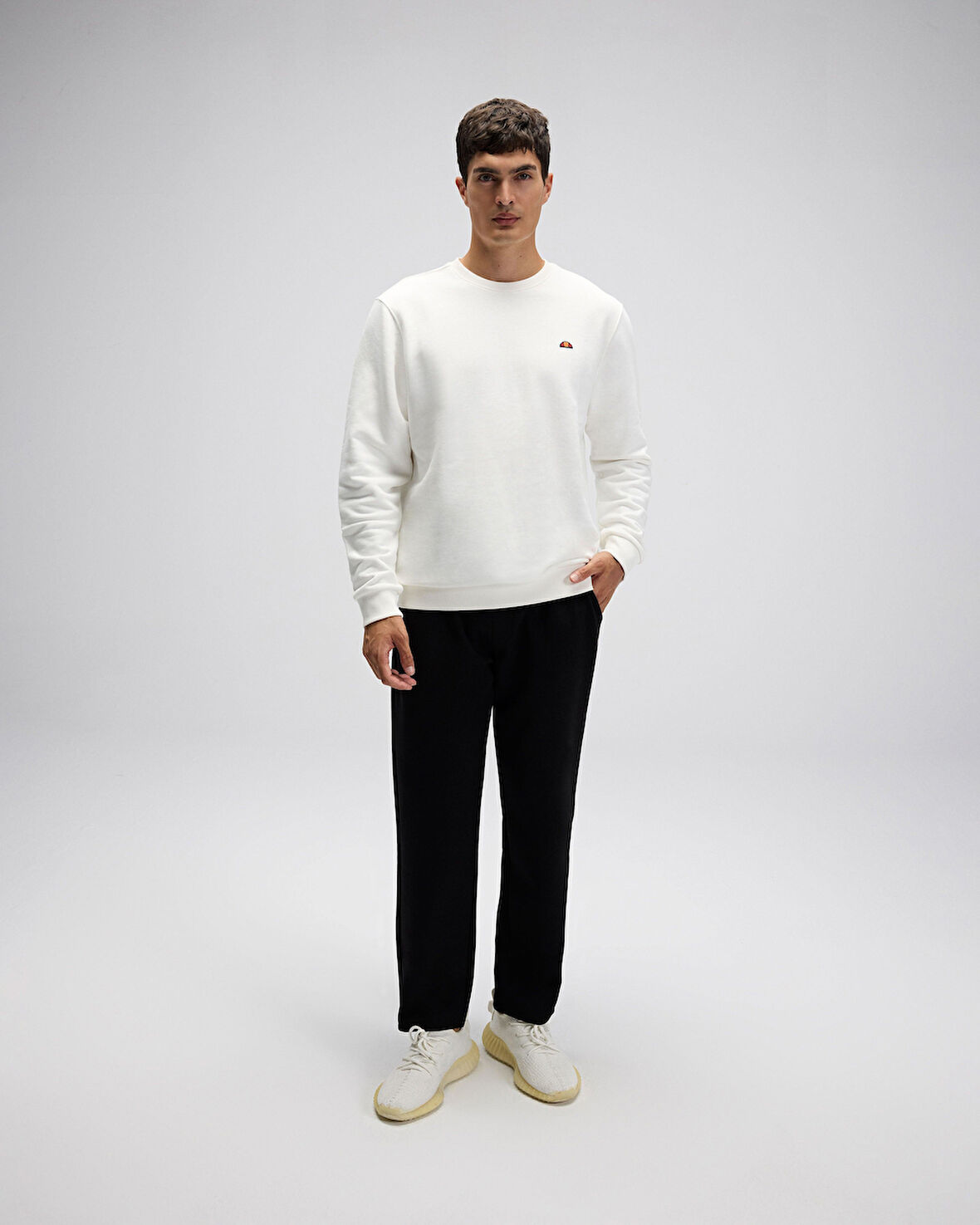 Ellesse Erkek Sweatshirt EM579-OF Off White