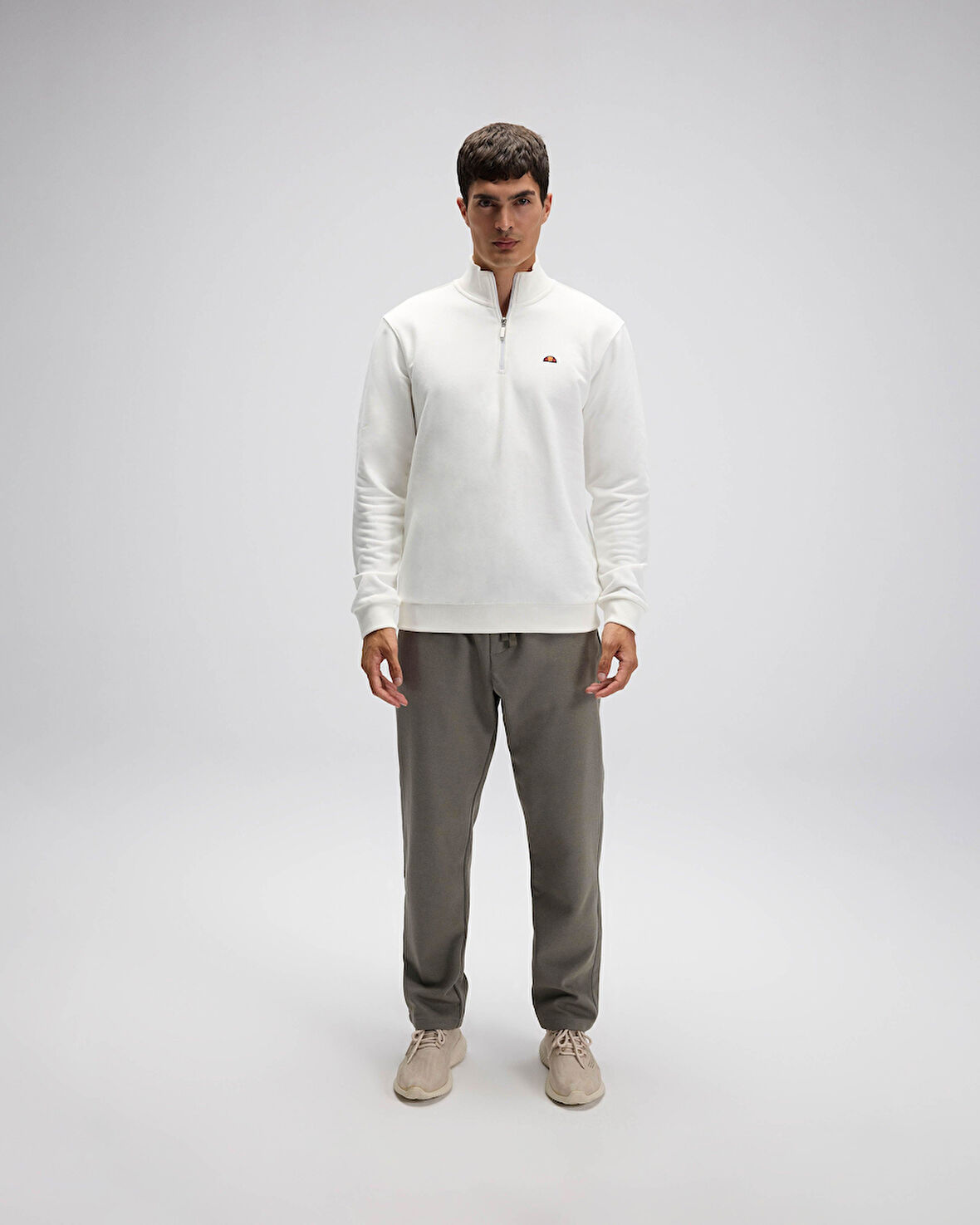 Ellesse Erkek Sweatshirt EM580-OF Off White