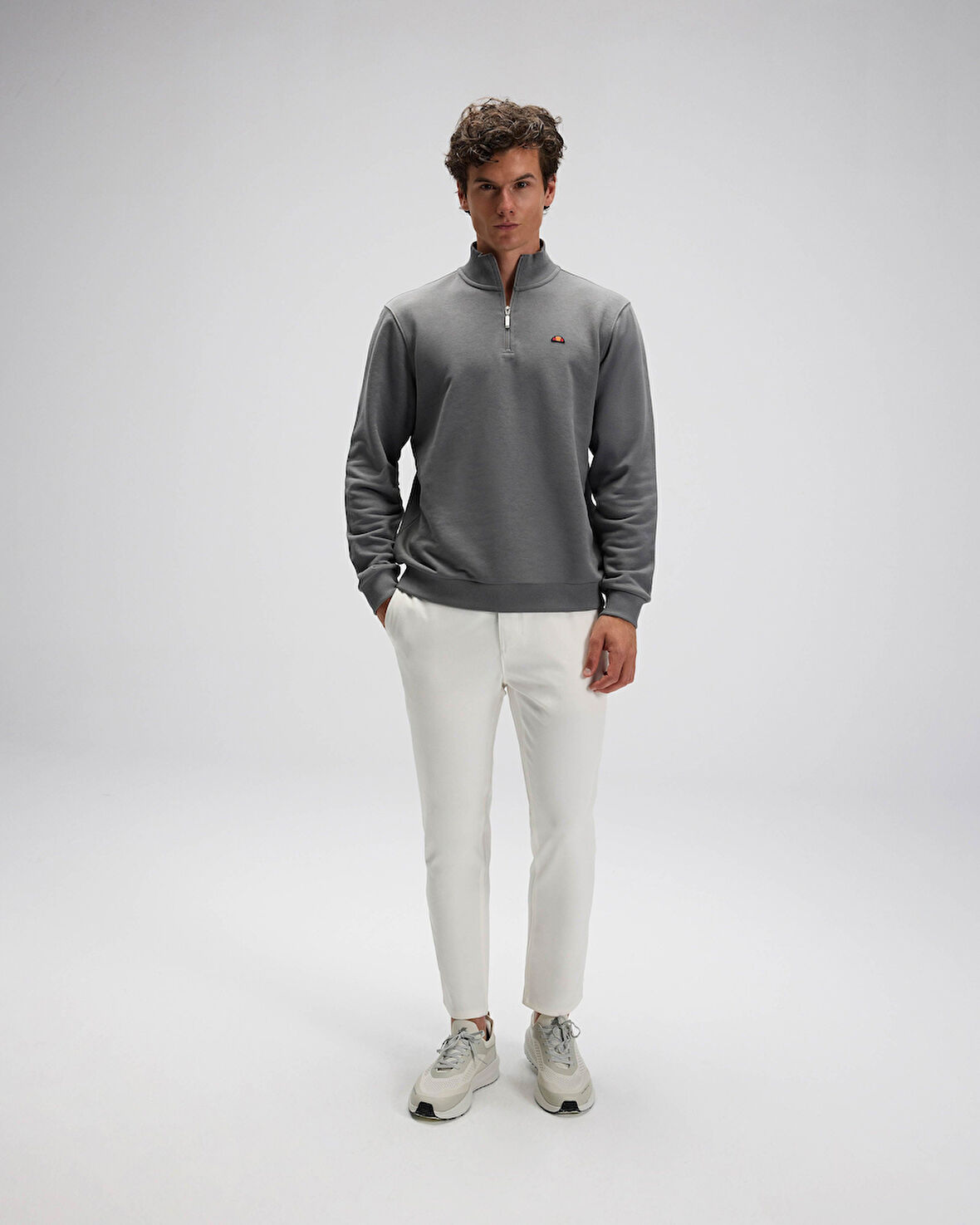 Ellesse Erkek Sweatshirt EM580-ANT Anthracite