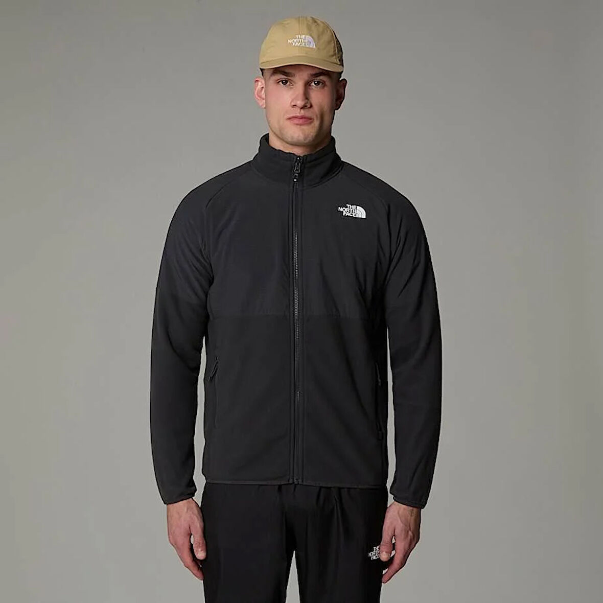 M GLACIER HEAVYWEIGHT FULL ZIP Asphalt