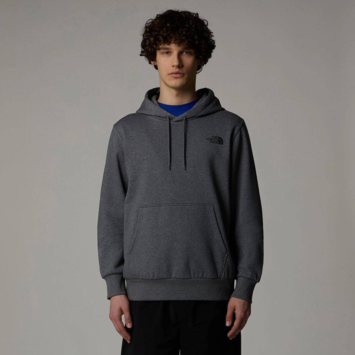 M SIMPLE DOME REGULAR HOODIE GREY