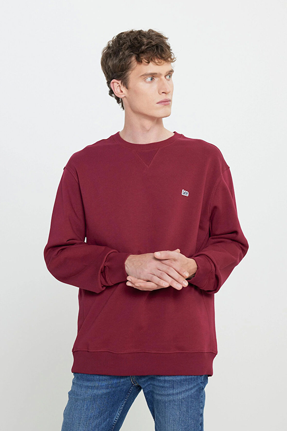 Bisiklet Yaka Sweatshirt Port