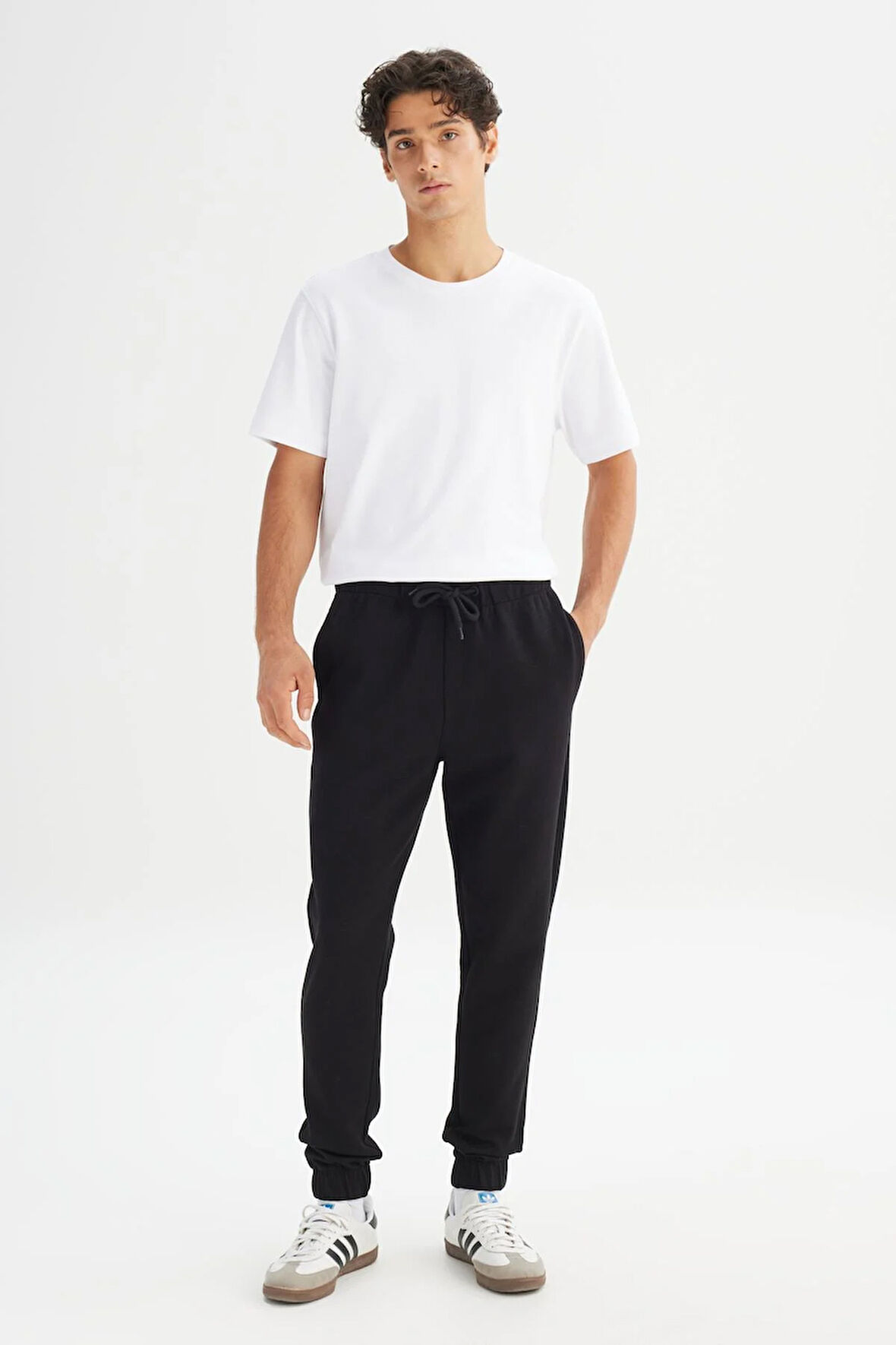 Erkek Pike İnterlock Sweatpant Black