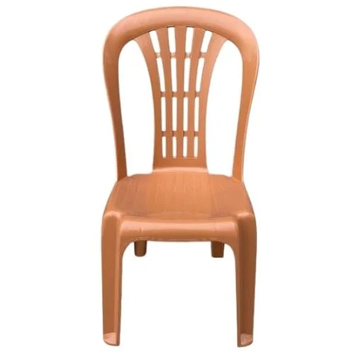 Sağlam Plastik Sandalye Teak