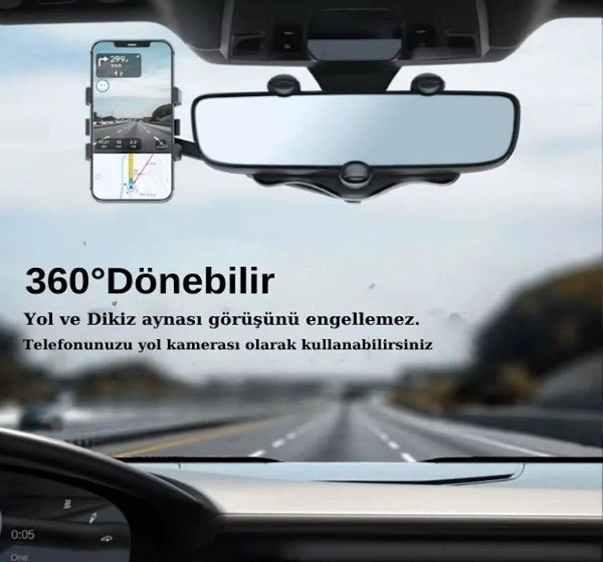 Telefon Tutacağı Araç İçi Aynadan HD01-T-62 T-63