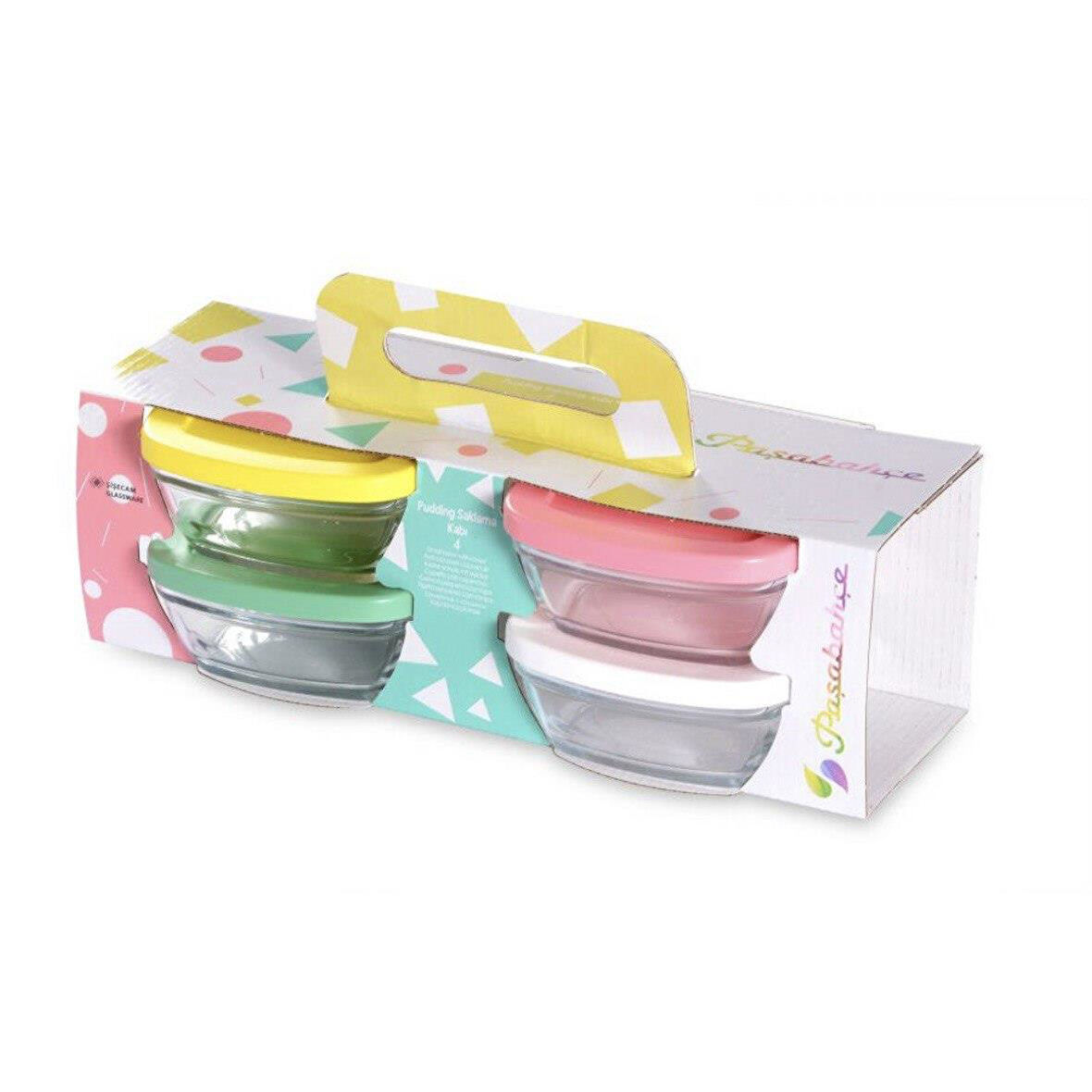 Paşabahçe 4'lü Saklama Kabı  Kare 96840 310 CC