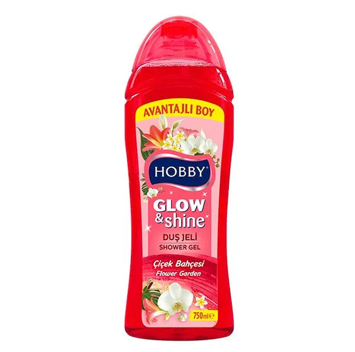Hobby Duş Jeli 750 ML Glow&Shine Çiçek Bahçesi