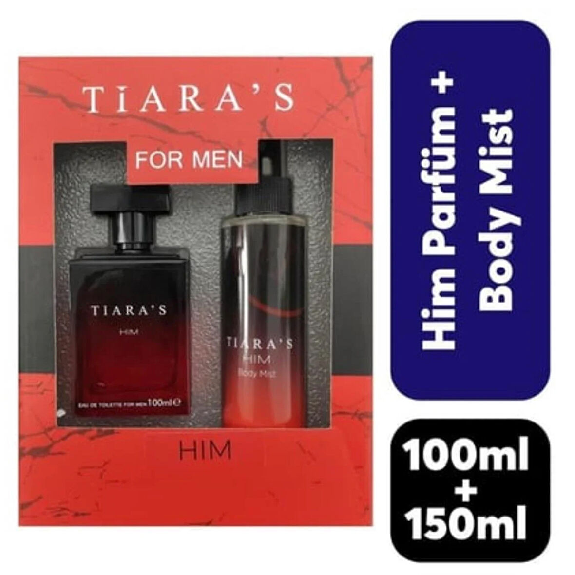 Tiara's Erkek EDT SET HIM