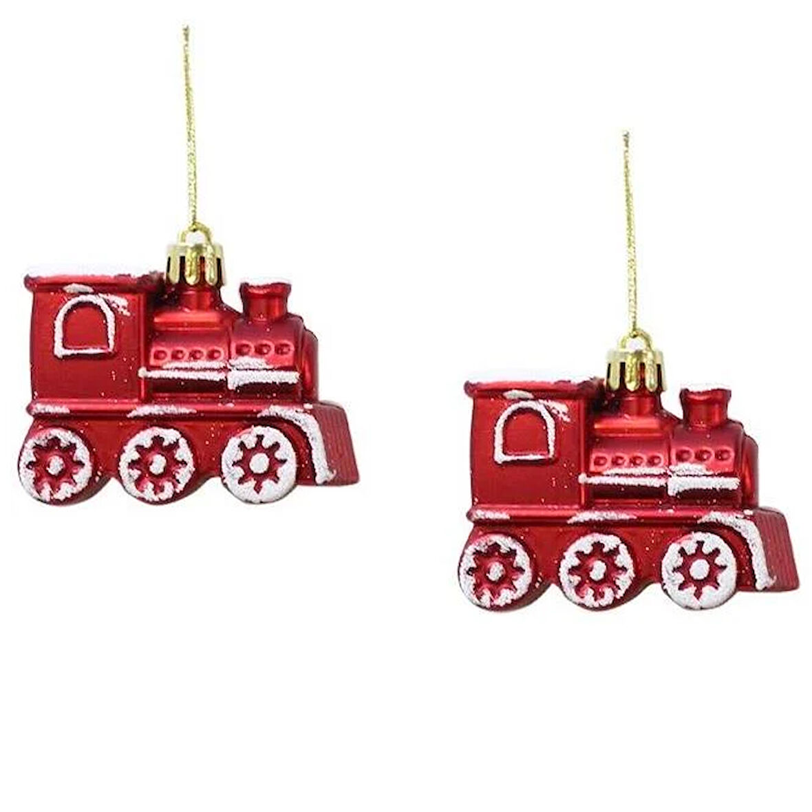 5 cm 2'li Tren Yılbaşı Ağacı Süsü