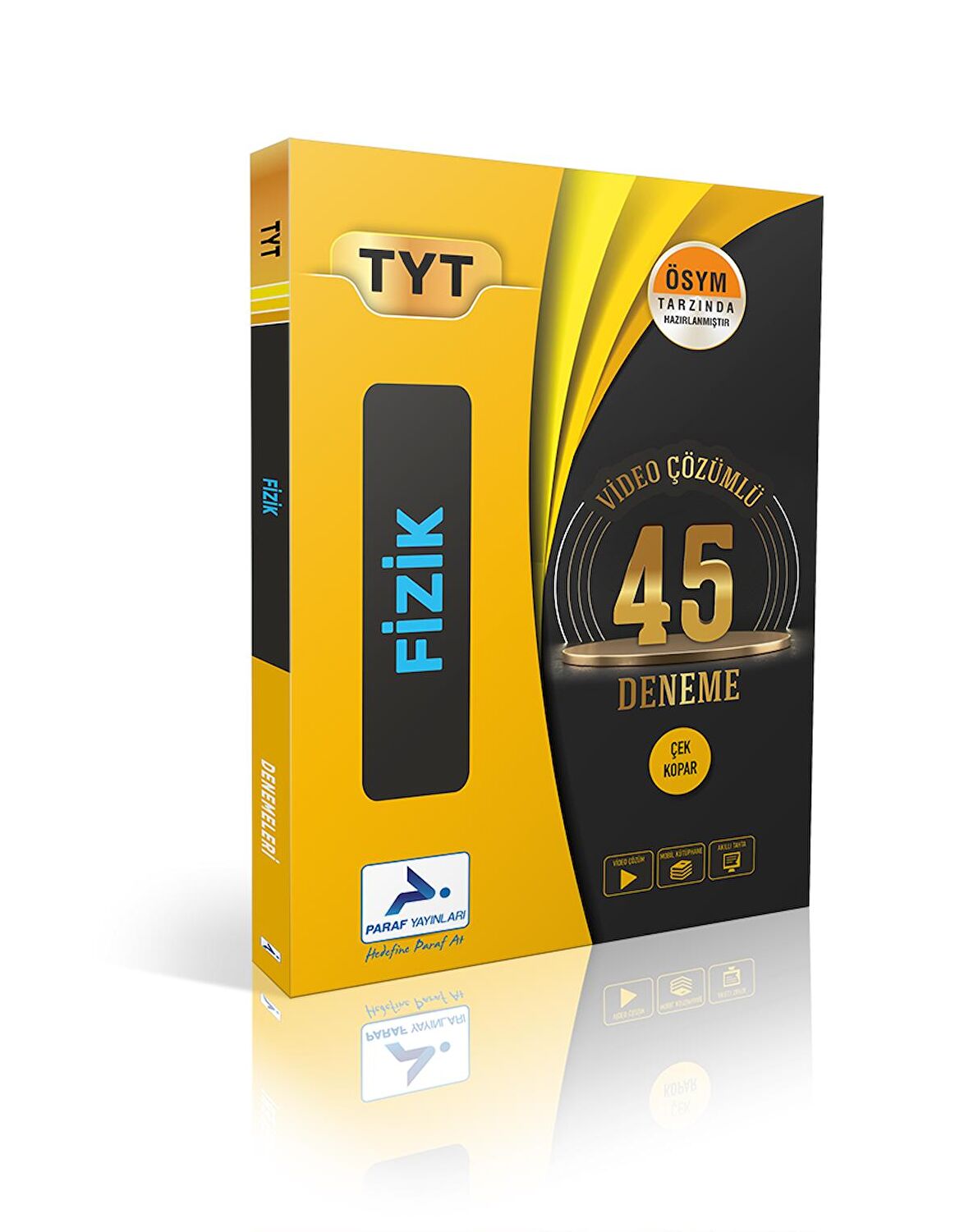 Paraf Tyt  Fizik Video Çözümlü 45 Deneme