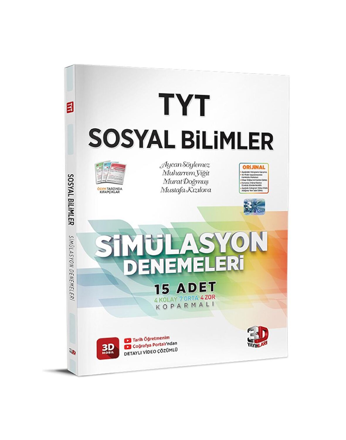 TYT 3D Simülasyon Sosyal Bilimler Denemeleri 2024