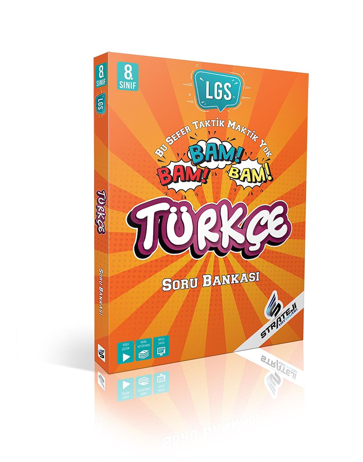 Strateji 8. Sınıf Bam Bam Türkçe Soru Bankası