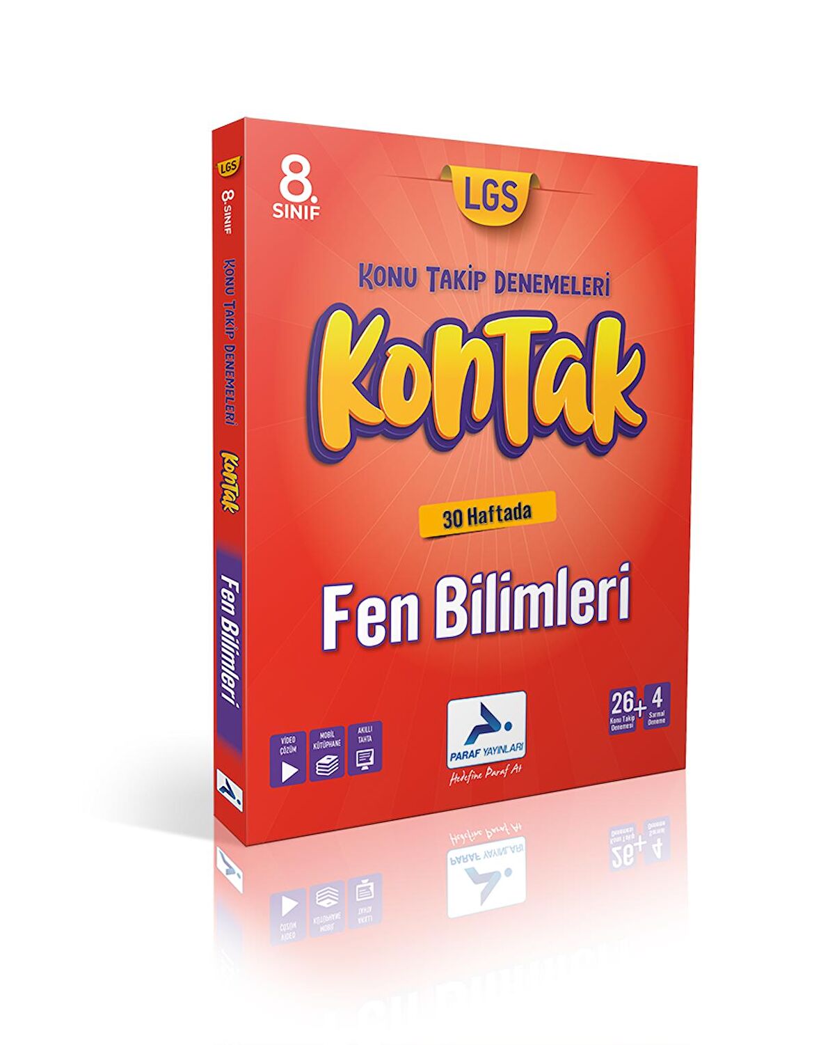Paraf 8. Sınıf Fen Bil.36 Lı Kontak Deneme (Konu Takip Denemeleri)