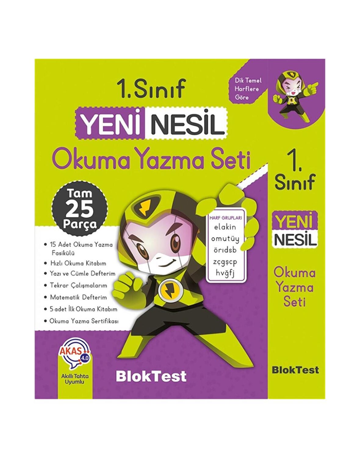 1.Sınıf Okuma Yazma Seti - Bloktest_Shrinkli