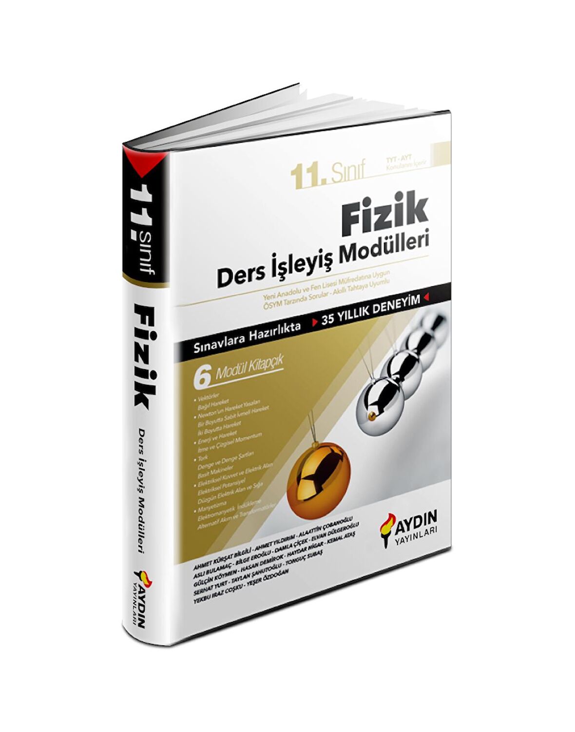 Aydın Yayınları 11. Sınıf Aydın Fizik Ders İşleyiş Modülleri