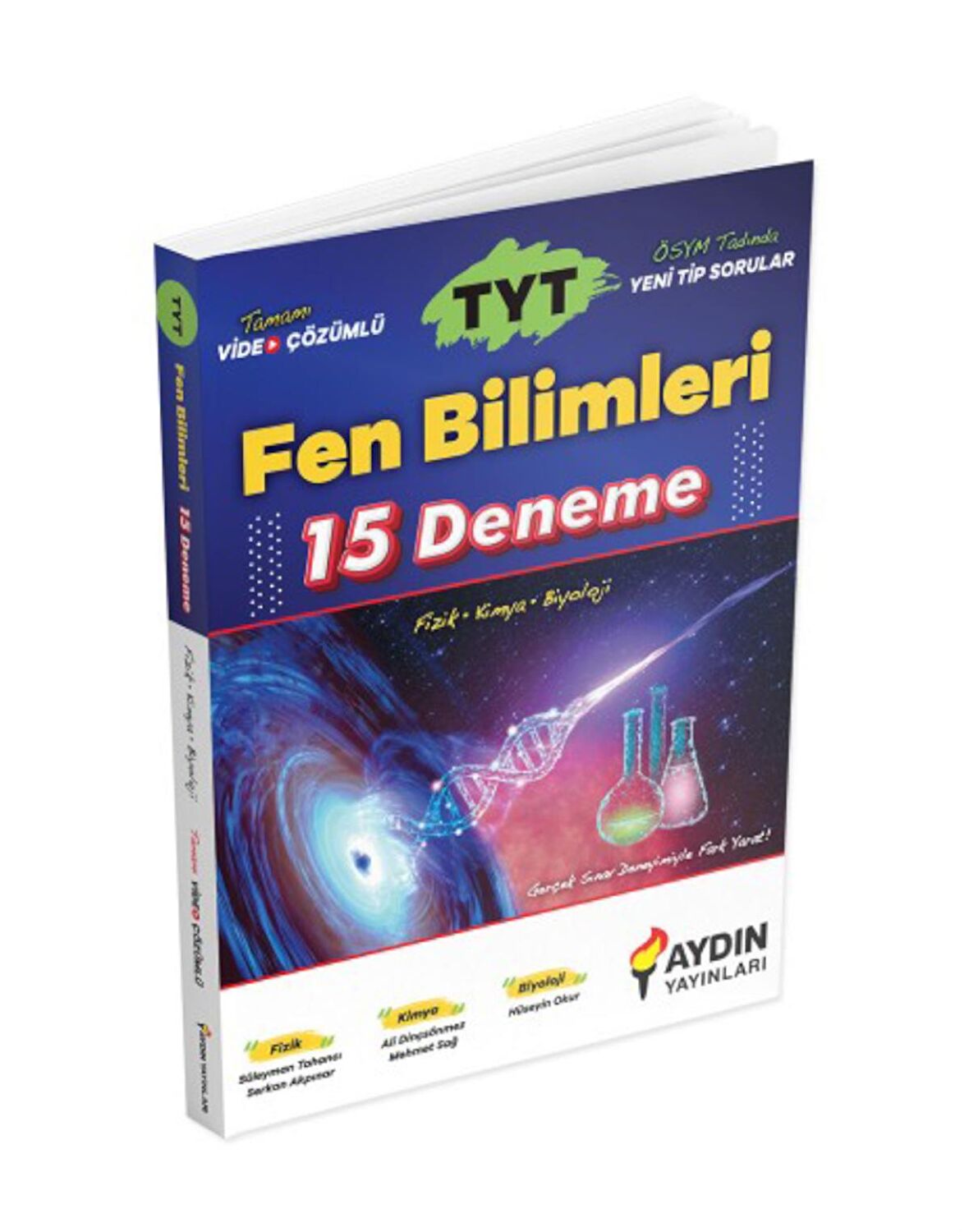 Aydın Yayınları TYT Fen Bilimleri 15 Deneme