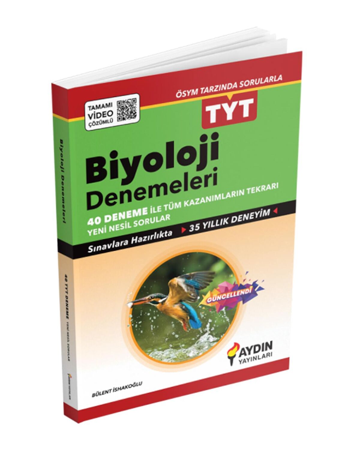 Aydın Yayınları TYT Biyoloji 40 Deneme
