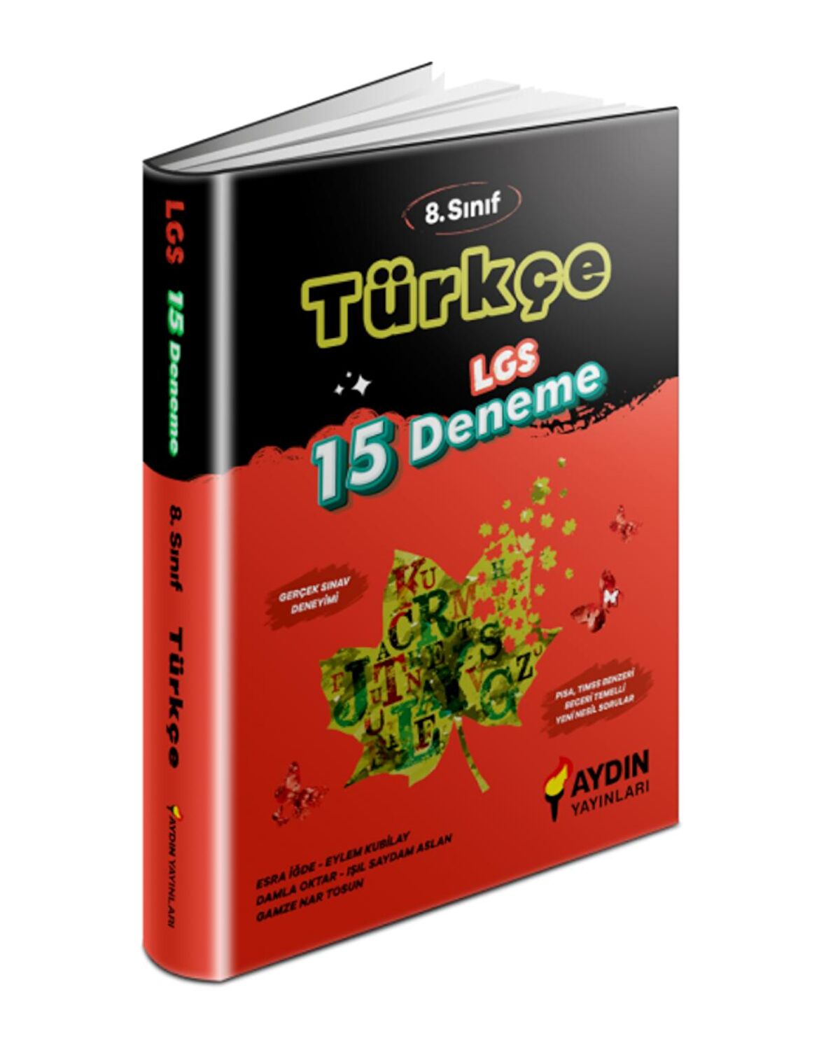 Aydın Yayınları LGS 8. Sınıf Türkçe 15 Deneme