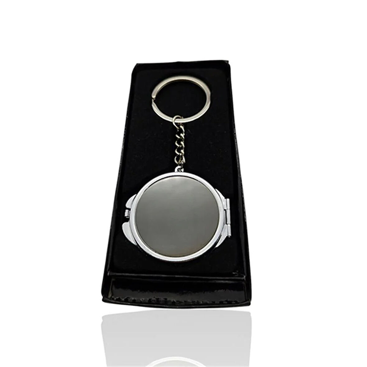 Kişiselleştirilebilir  Metal Aynalı  Anahtarlık