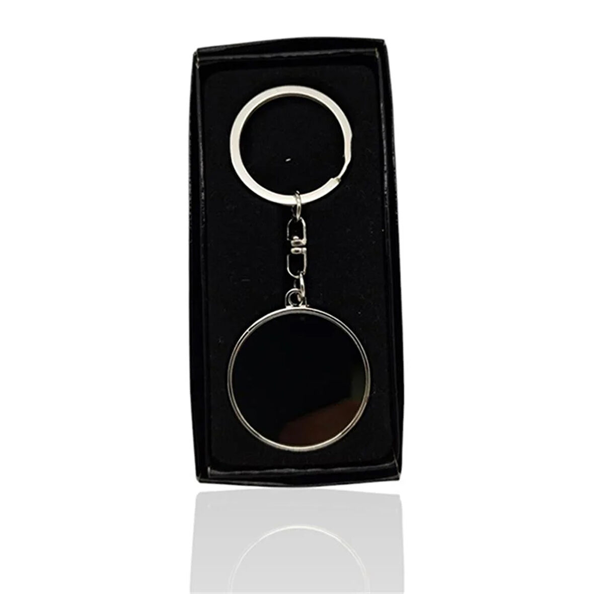 Kişiselleştirilebilir Şık Metal Anahtarlık