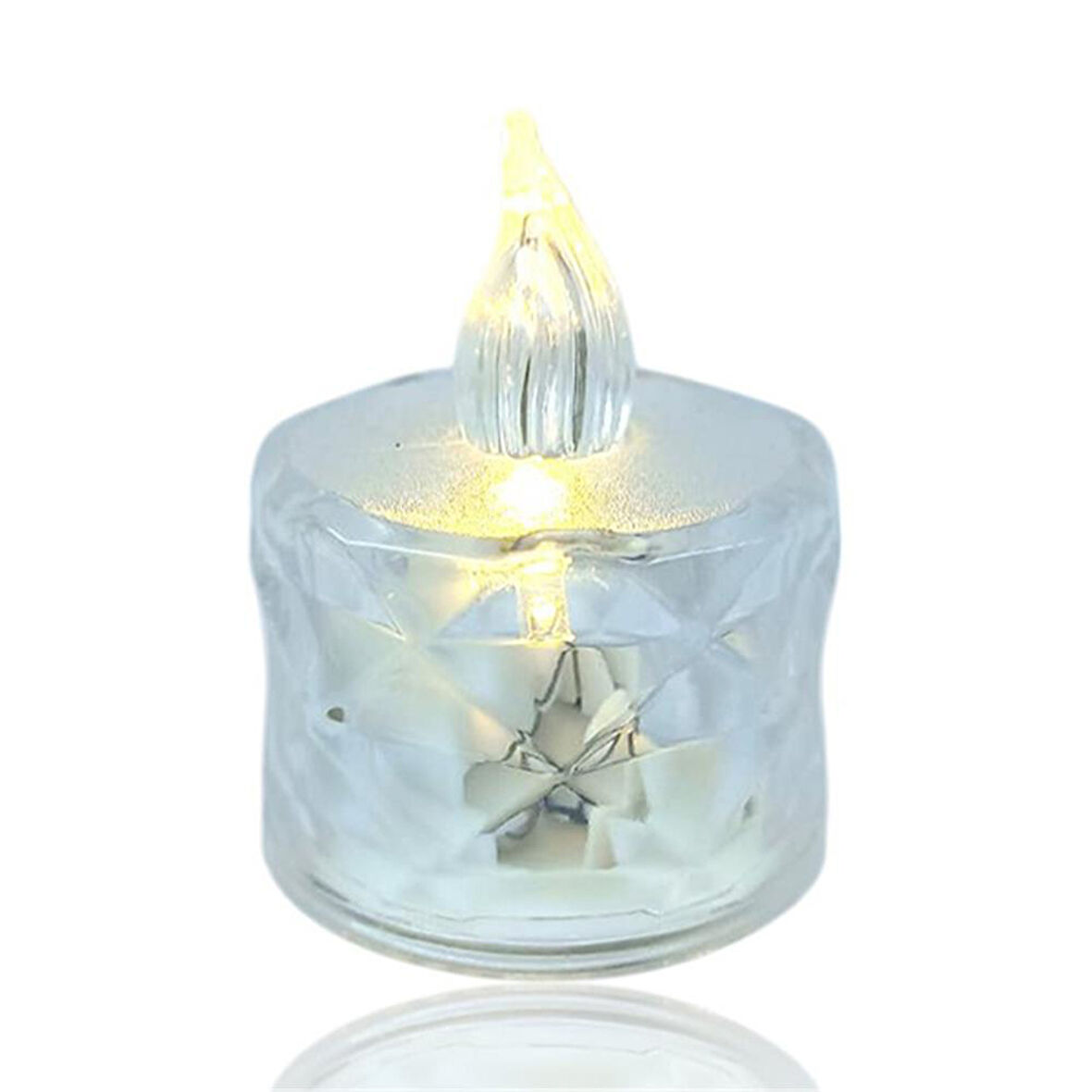Kristal Işıklı Tealight Mum