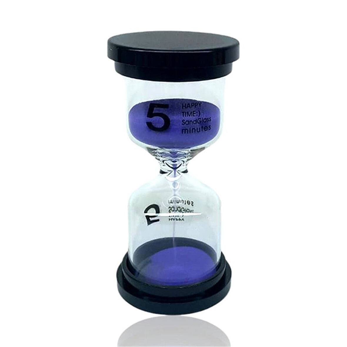 5 Dakikalık Mor Renk Kum Saati