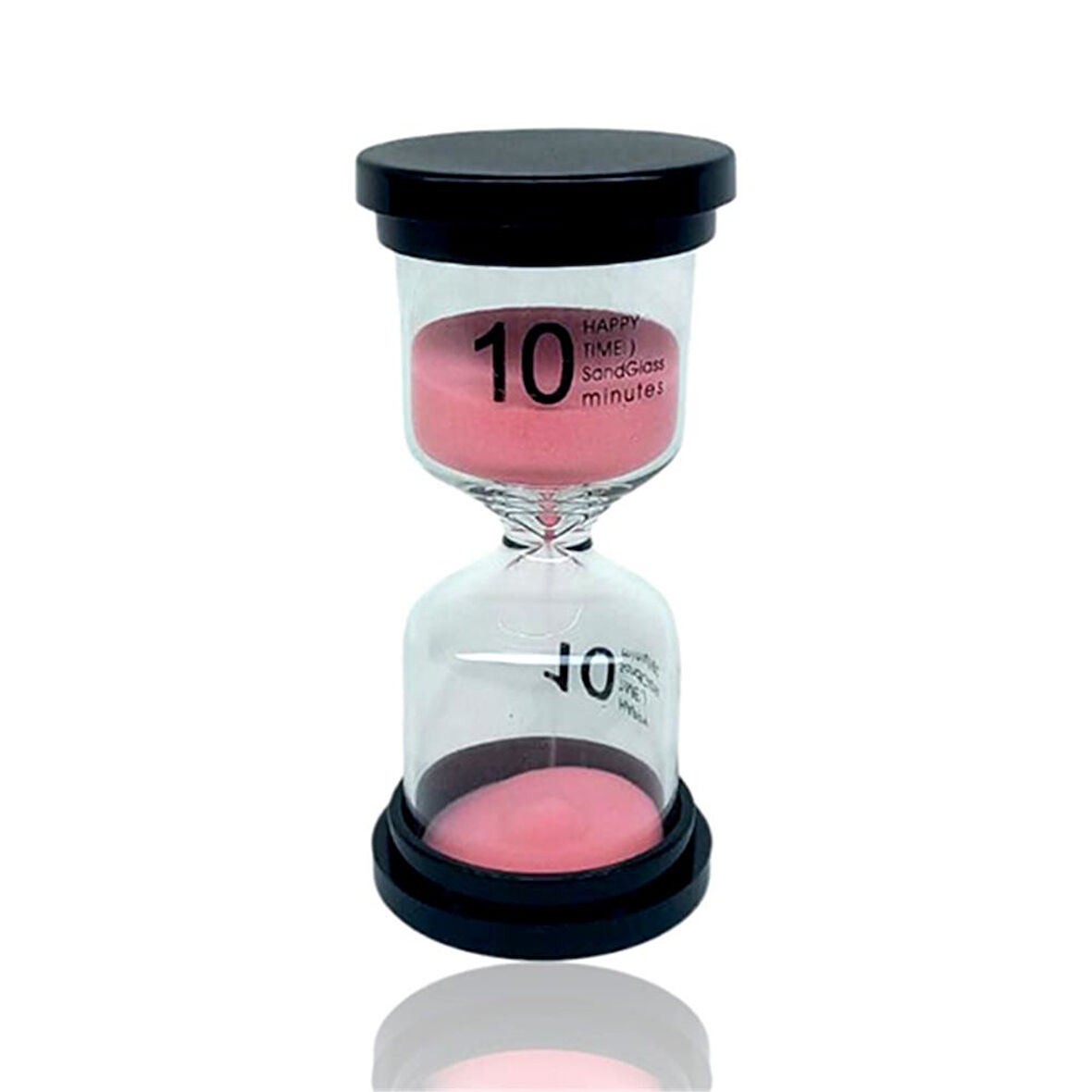 10 Dakikalık Pembe Renk Kum Saati