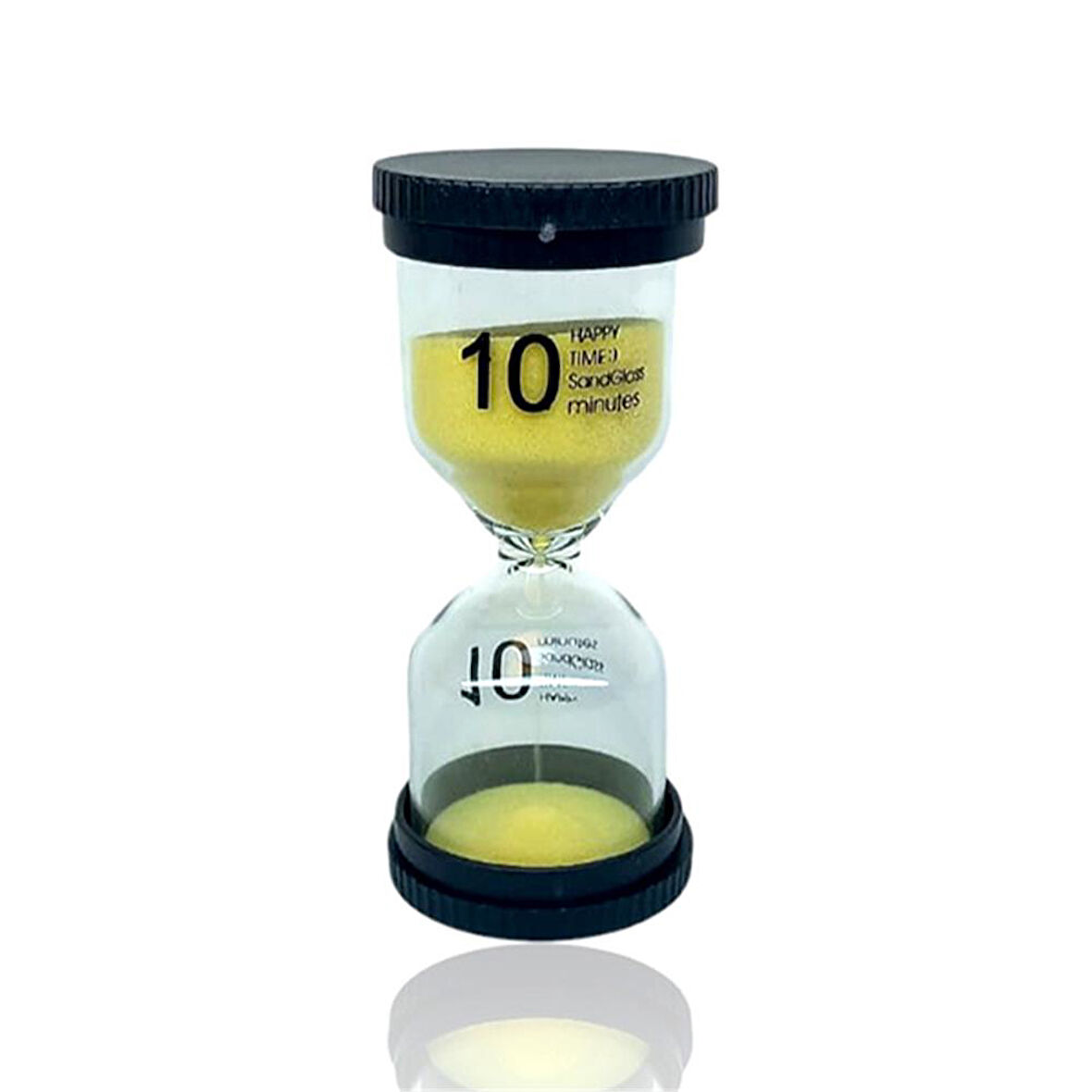 10 Dakikalık Sarı Renk Kum Saati