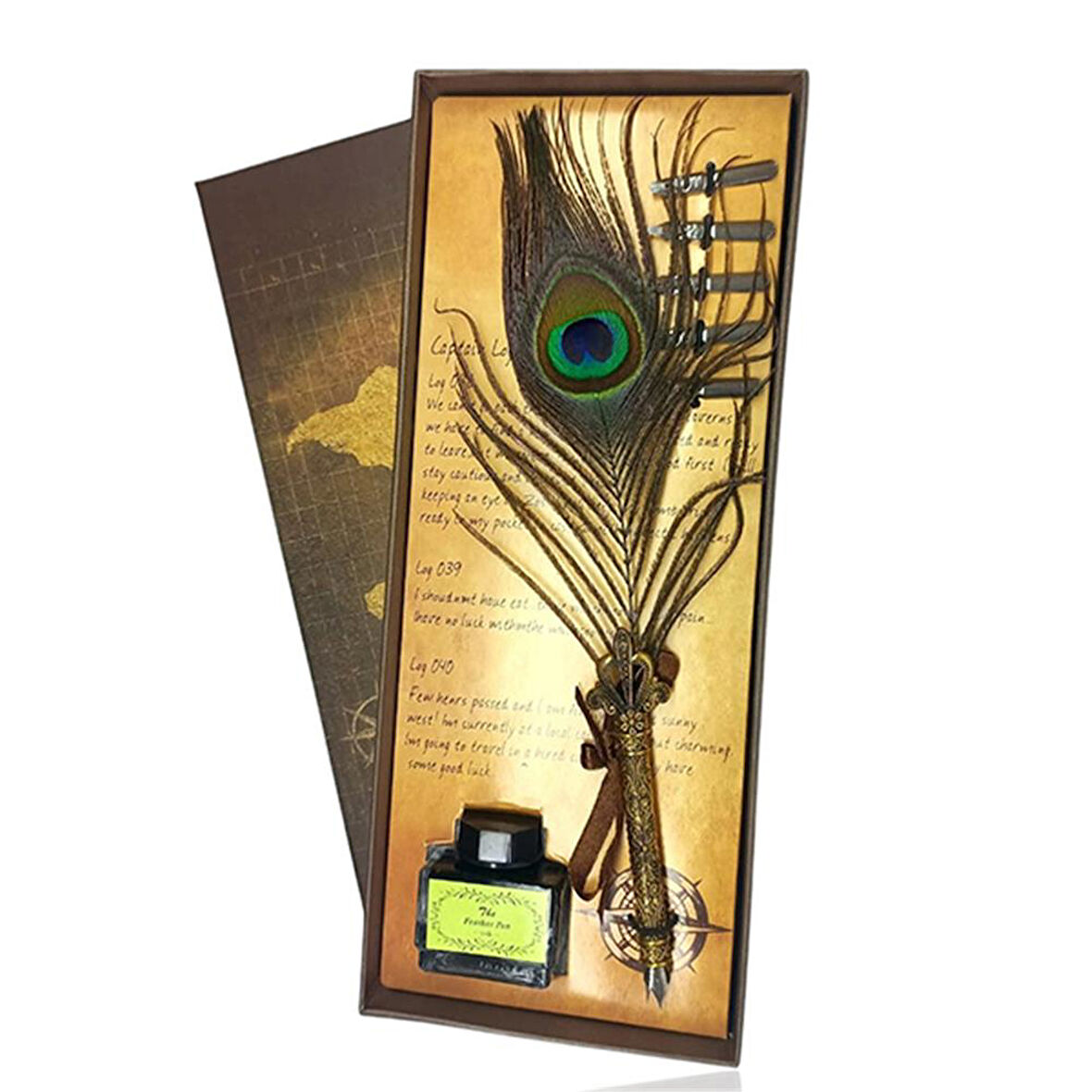 Tüylü Divid Kalem Set 5 adet Uçlu