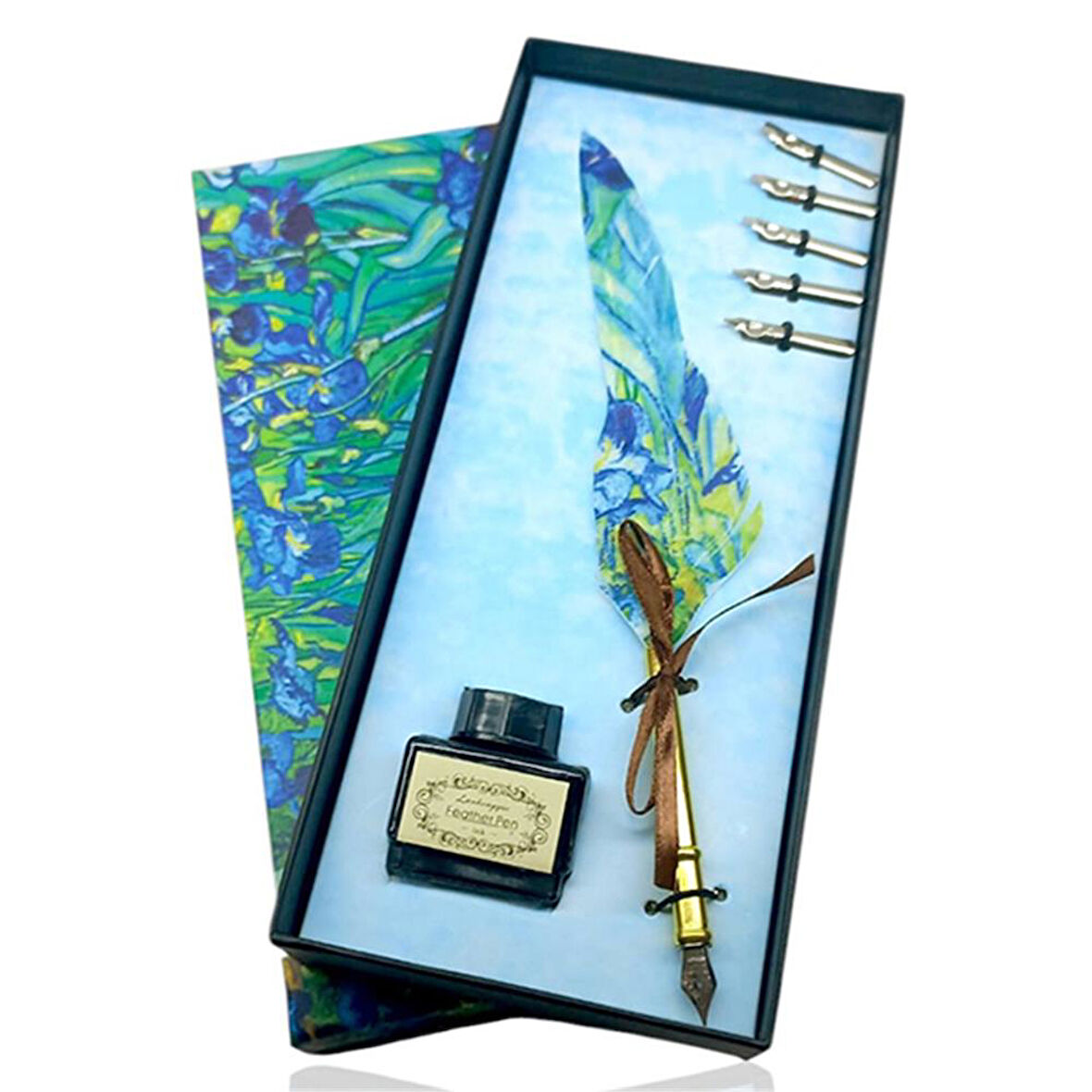 Tüylü Divid Kalem 5 Adet Uçlu Renkli Kalem