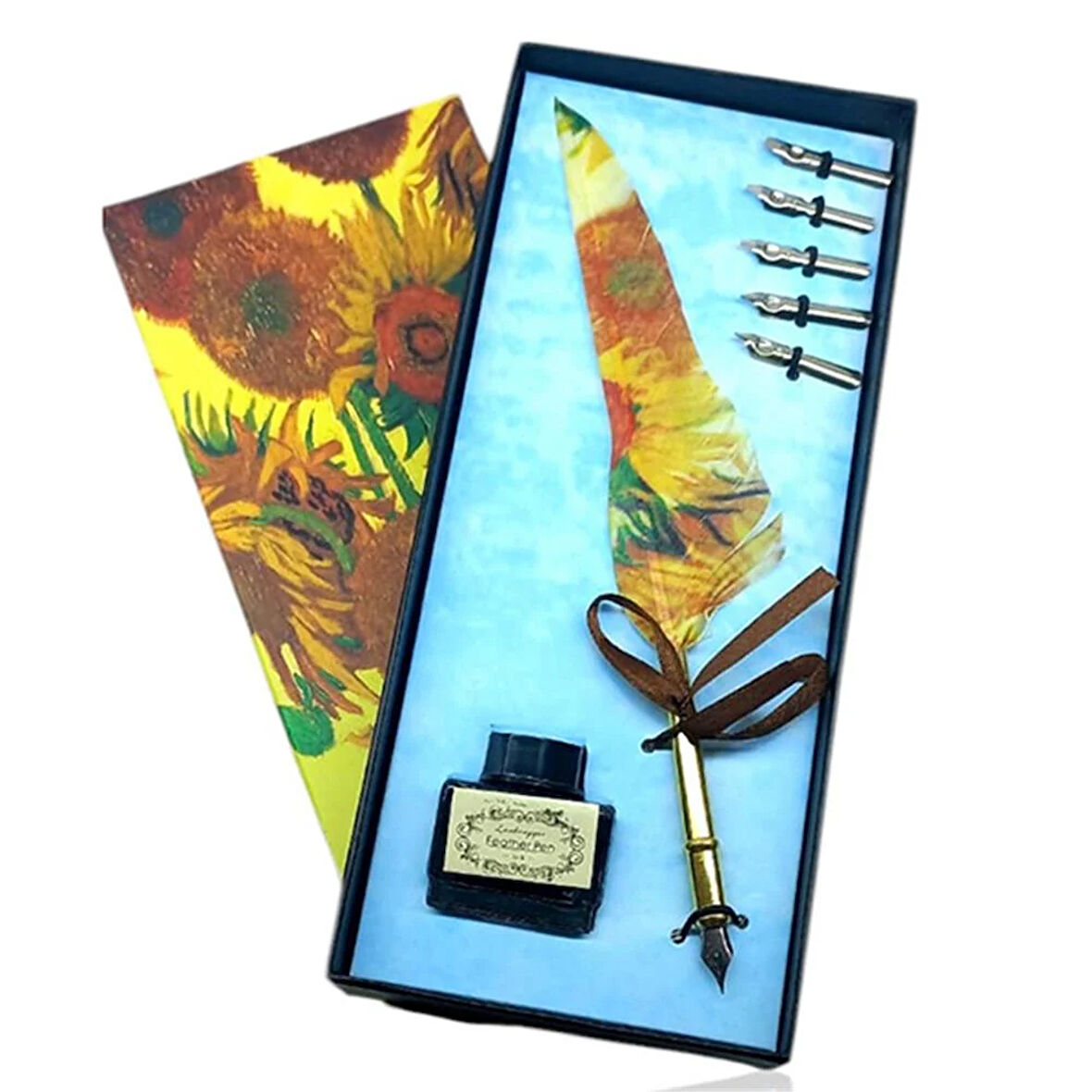 Tüylü Divid Kalem 5 Adet Uçlu Renkli Kalem