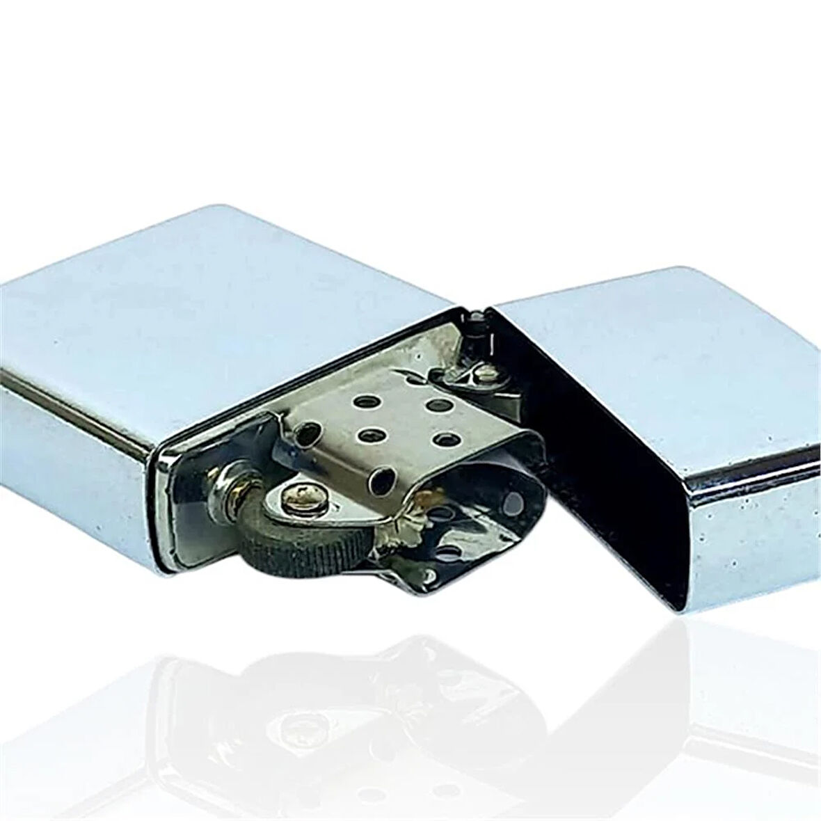 Kişiye Özel Benzinli Çakmak Crom