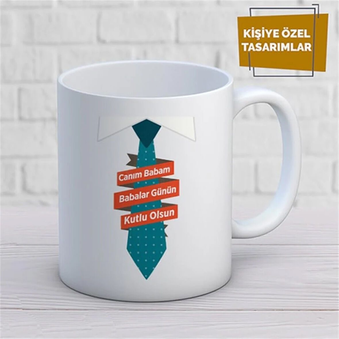 Kişiye Özel İsim Yazılabilir Canım Babam Babalar Günün Kutlu Olsun Kupa Bardak
