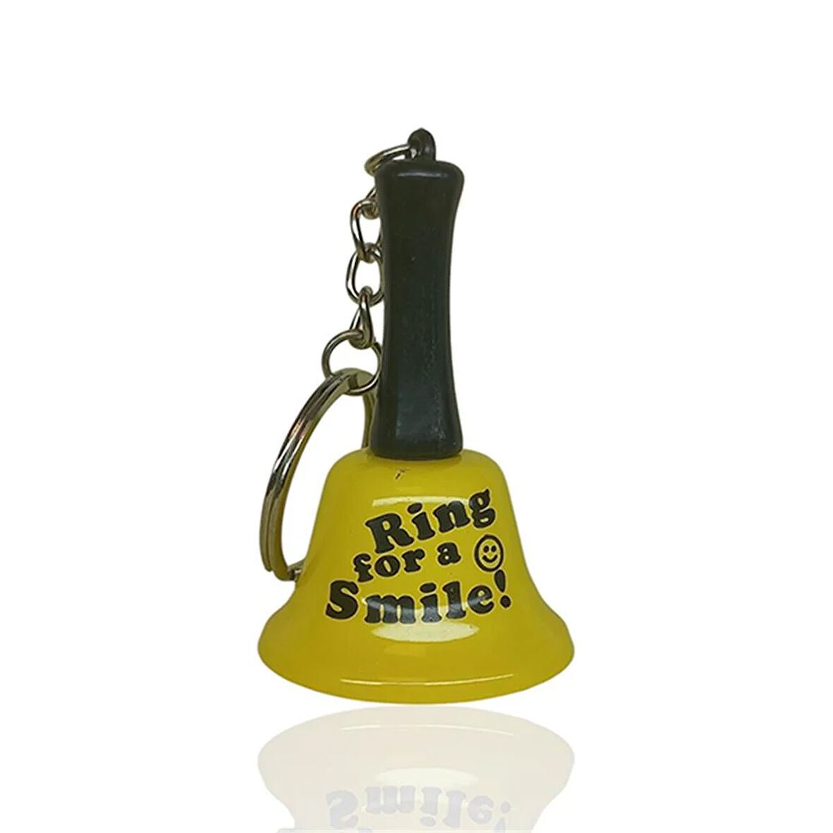 Anahtarlık Resepsiyon  Zil Ring For A Smile Sarı