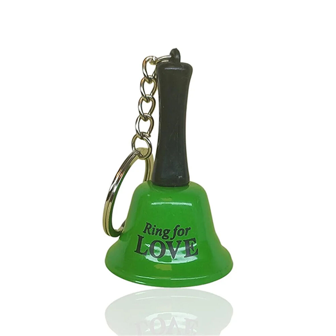 Anahtarlık Resepsiyon  Zil Ring For Love Yeşil