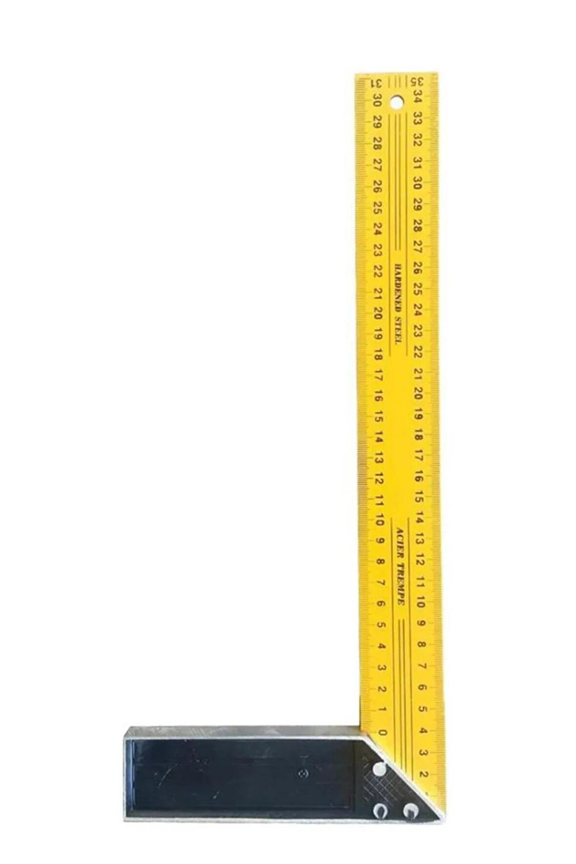 Marangoz Gönye 40 Cm Sarı Gönye