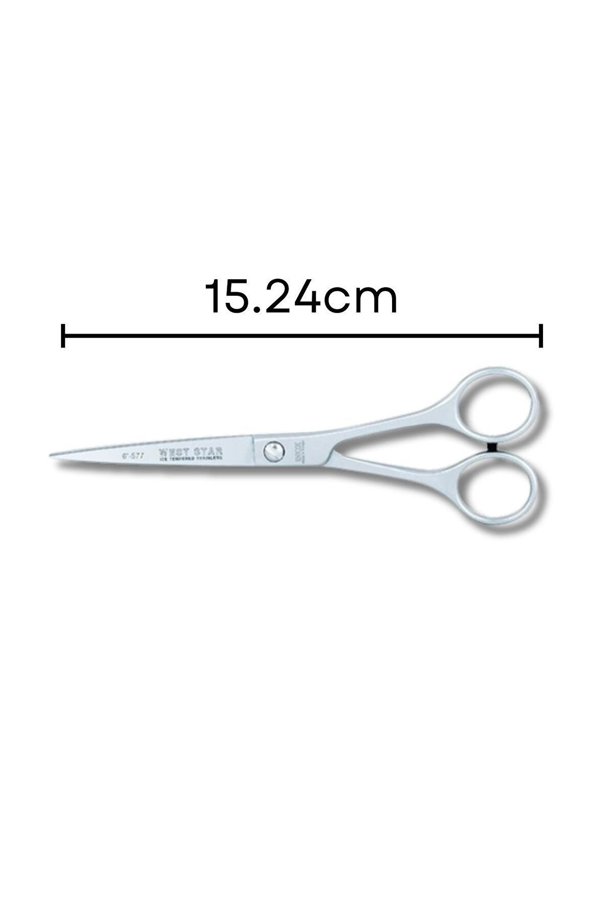 Profesyonel Kuaför Saç Makası - Inox 6" / 15.24 Cm