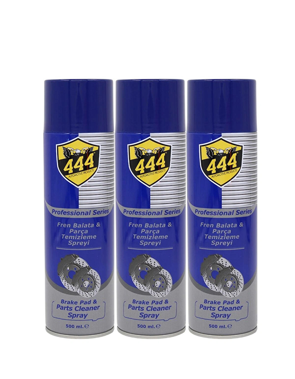 Fren Balata Temizleme Spreyi 500ml 3'lü Avantajlı Paket
