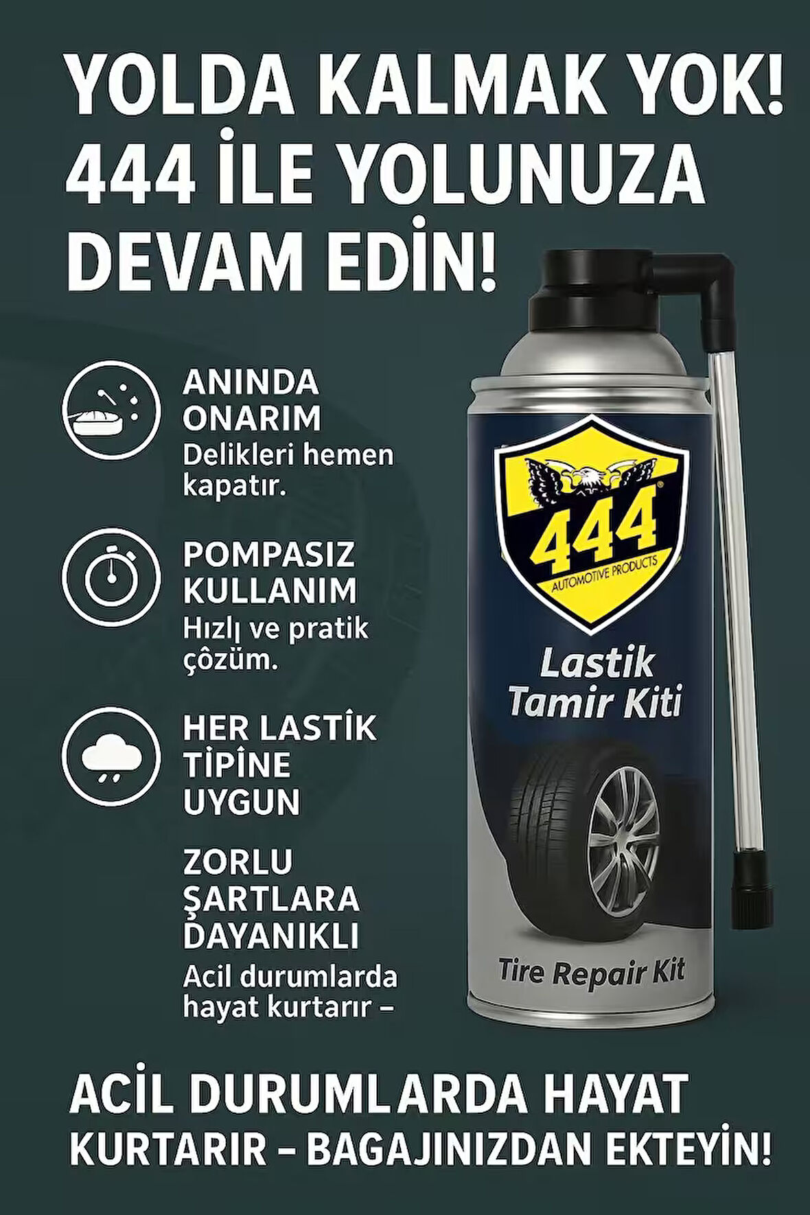 Lastik Tamir Kiti 400ml
