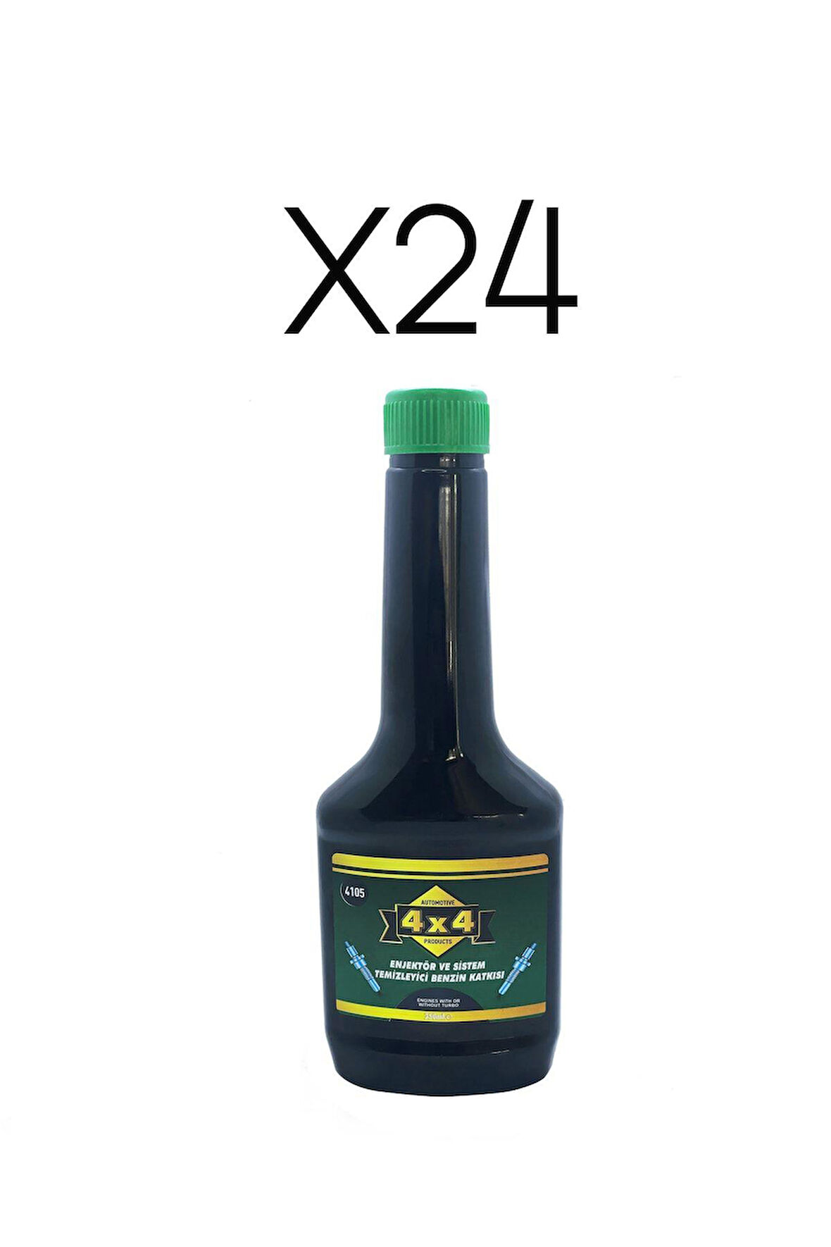 4x4 Benzin Enjektör Ve Sistem Temizleyici 250ml 24 Adet