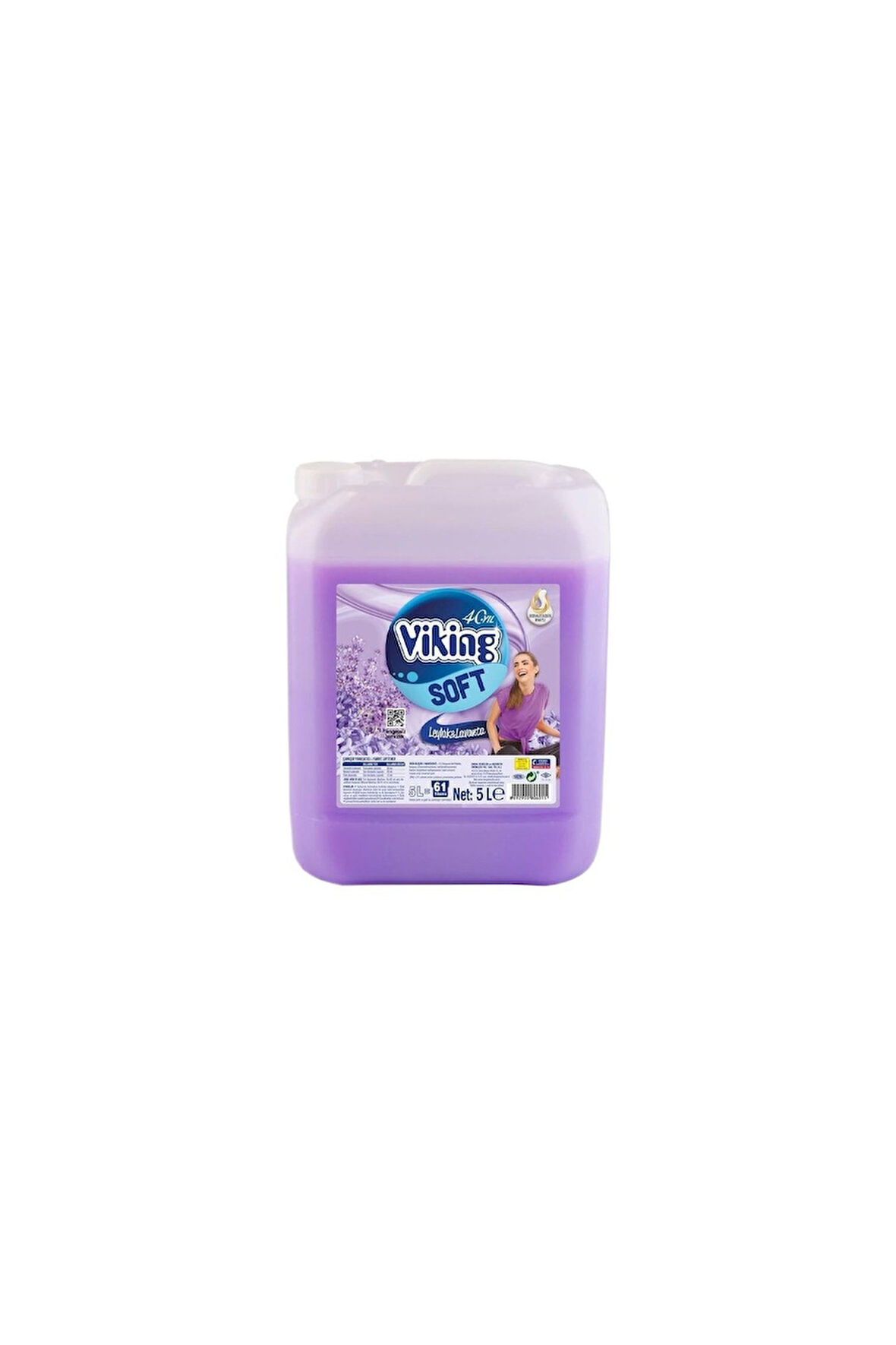 Viking Soft Leylak Lavanta Çamaşır Yumuşatıcı 5lt.