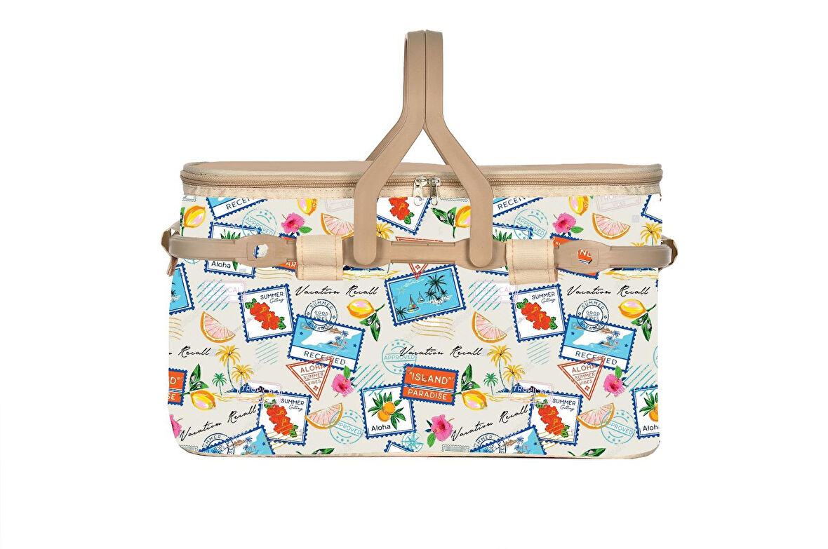 25 Lt Piknik Sepeti  ( 1072 PİCNİC BAG  ) 